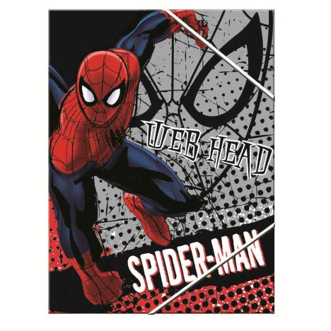 A4 Ultimate Spiderman Card Elastofolder £1.99